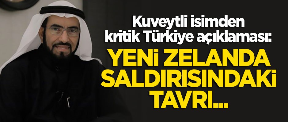 Kuveytli isimden kritik 'Türkiye' açıklaması!
