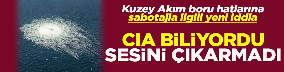 Kuzey Akım boru hatlarına sabotajla ilgili yeni iddia CIA biliyordu sesini çıkarmadı