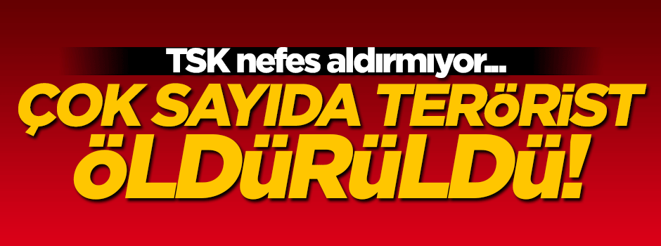 Kuzey Irak'a hava harekatı: 8 terörist öldürüldü!