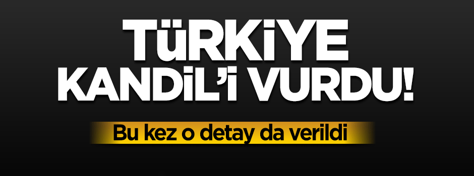 Kuzey Irak'a hava operasyonu: Hedefler yerlebir edildi