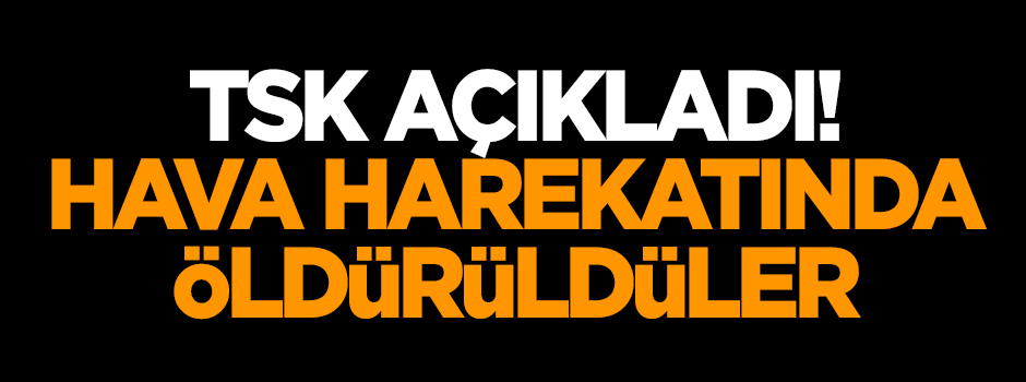 Kuzey Irak'ta 9 terörist öldürüldü