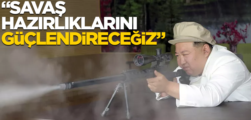 Kuzey Kore lideri: Savaş hazırlıklarını güçlendireceğiz