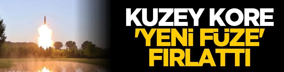 Kuzey Kore 'yeni füze' fırlattı