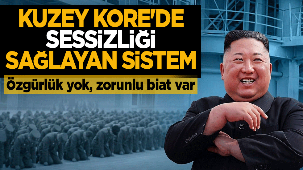 Kuzey Kore'de sessizliği sağlayan sistem: Özgürlük yok, zorunlu biat var