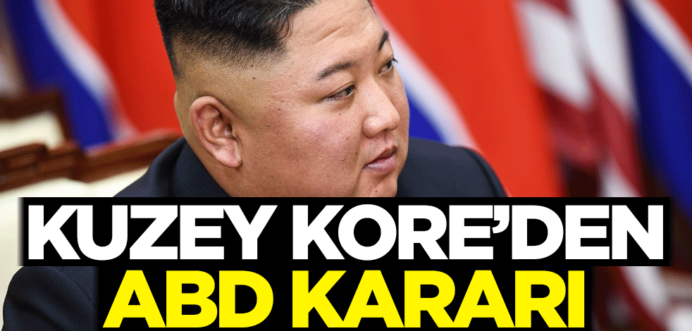 Kuzey Kore'den ABD kararı