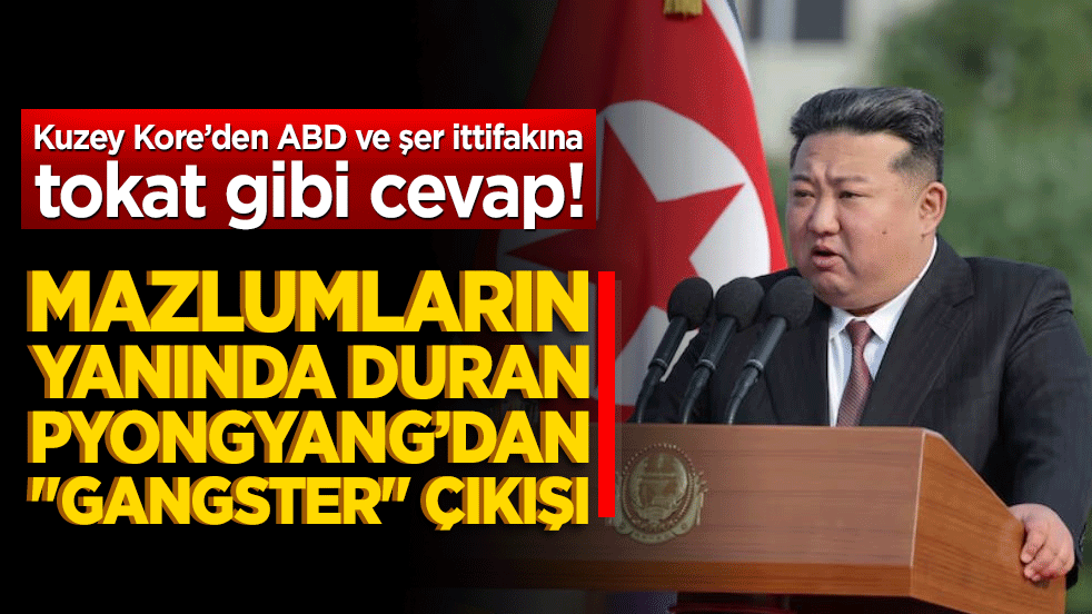 Kuzey Kore’den ABD ve şer ittifakına tokat gibi cevap! Mazlumların yanında duran Pyongyang’dan 