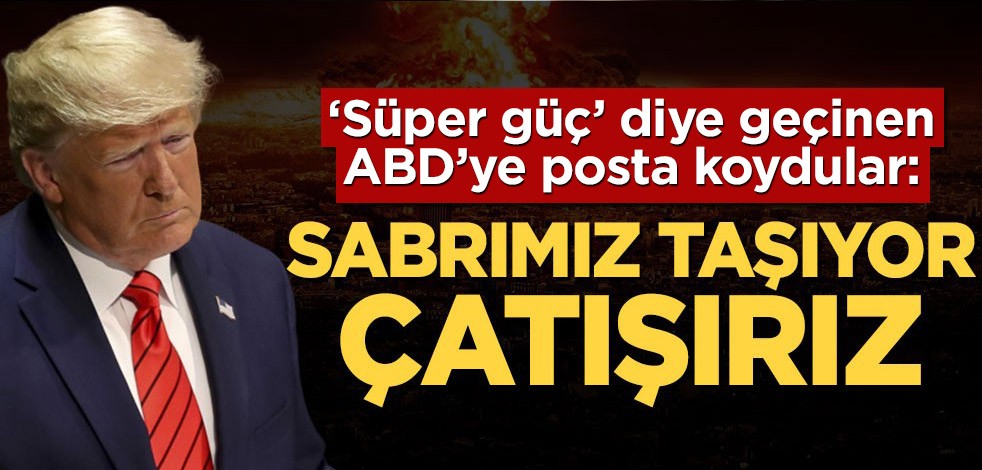 Kuzey Kore'den ABD'ye uyarı: Sabrımız taşıyor, çatışırız