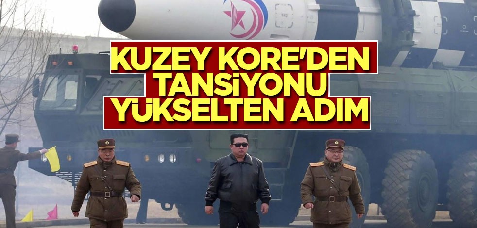 Kuzey Kore'den tansiyonu yükselten adım