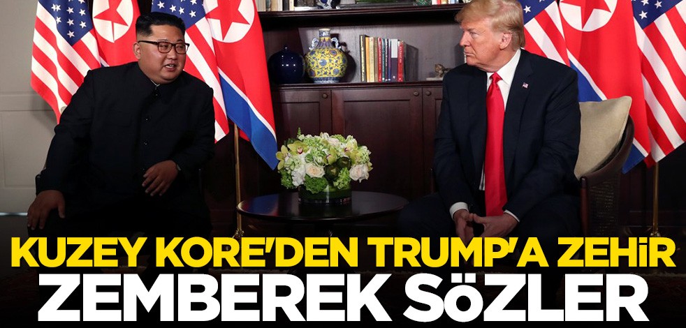 Kuzey Kore'den Trump'a sert tepki: Sabır yoksunu, pervasız ve dengesiz yaşlı adam