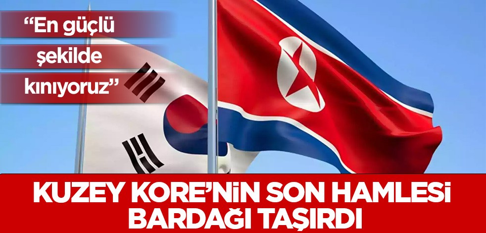 Kuzey Kore'nin hamlesine tepki yağıyor! En güçlü şekilde kınıyoruz