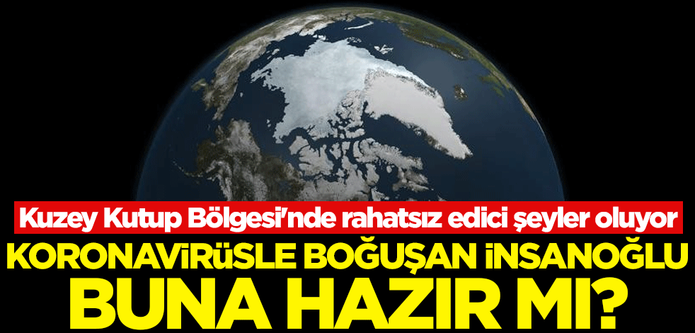 Kuzey Kutup Bölgesi'nde rahatsız edici şeyler oluyor! Koronavirüsle boğuşan insanoğlu buna hazır mı?