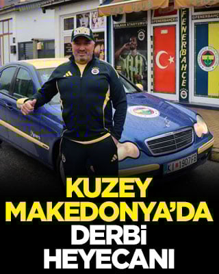 Kuzey Makedonya’da derbi heyecanı