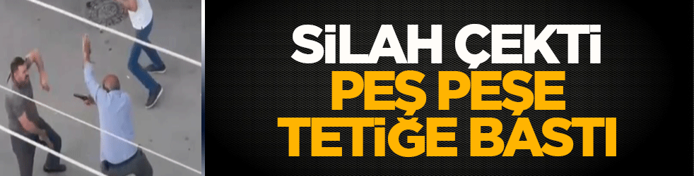 Laf atışması kavgaya döndü! Silah çekti, peş peşe tetiğe bastı