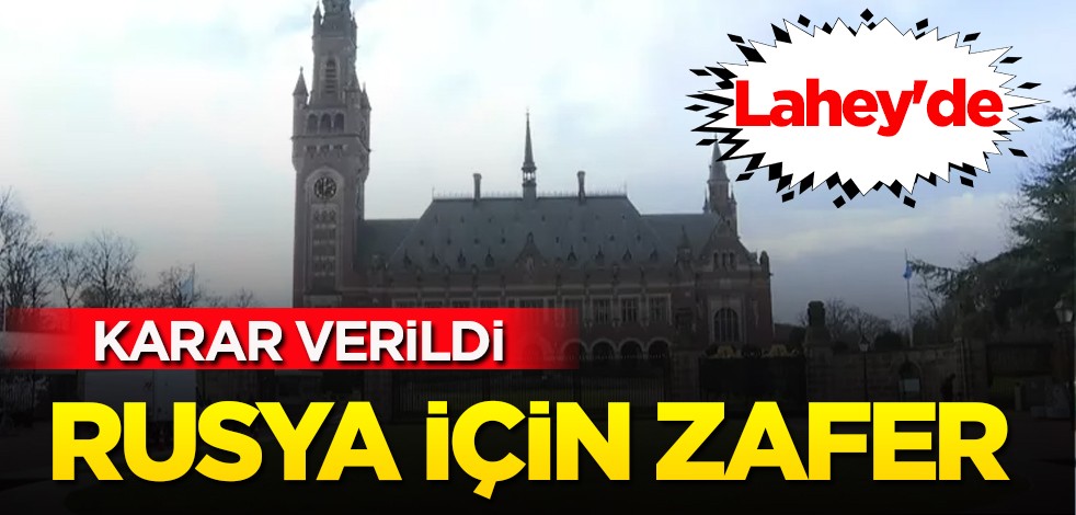 Lahey'de Rusya'ya yeni beraat kararı okundu! Rusya için zafer, Ukrayna için 'acı bir yenilgi'