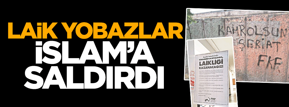 O kesim yine İslam'a saldırdı