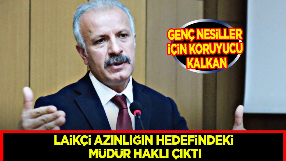 Laikçi azınlığın hedefindeki müdür haklı çıktı: Kararlı yönetim anlayışı ve yenilikçi projeler...