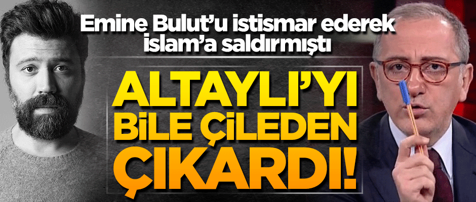 Laikçi tetikçi Emrah Parlak'ın alçak paylaşımı Altaylı'yı bile çileden çıkardı!