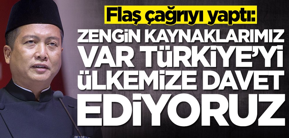  Lalu Muhammed İkbal'den Türkiye'ye flaş çağrı: Ülkemize davet ediyoruz