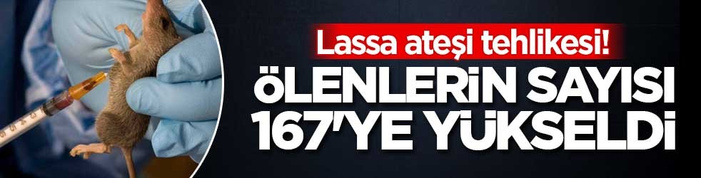 Lassa ateşi tehlikesi! Ölenlerin sayısı 167'ye yükseldi