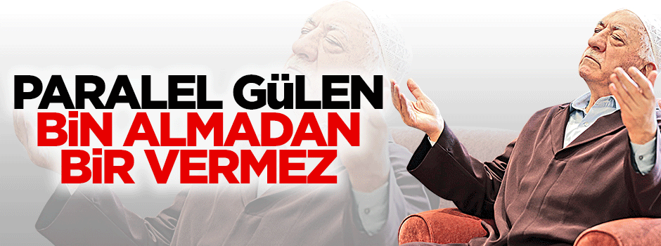 Latif Erdoğan: Gülen bin almadan bir vermez