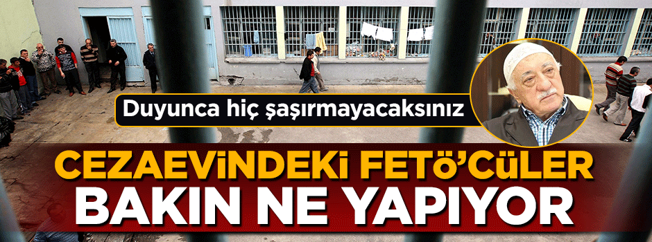 Latif Şimşek cezaevindeki FETÖ'cülerin neler yaptığını açıkladı