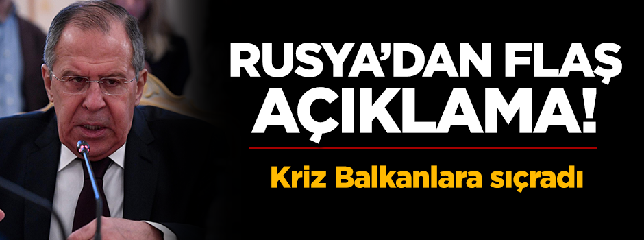 Lavrov'dan flaş açıklama: Tanımayacağız!