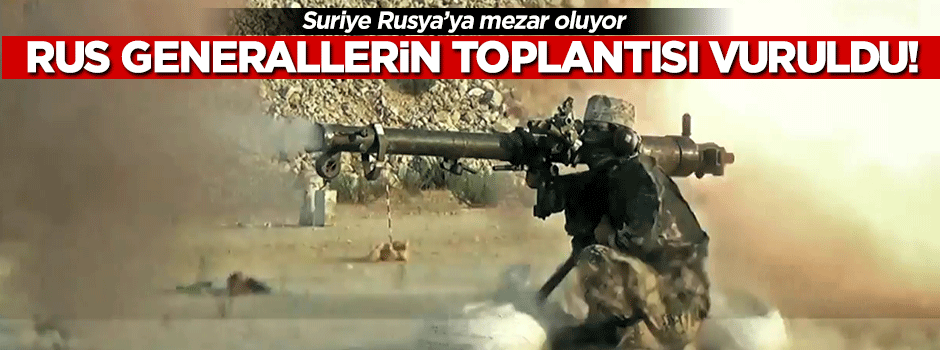 Lazkiye'de Rus Generallerin toplantısına saldırı!