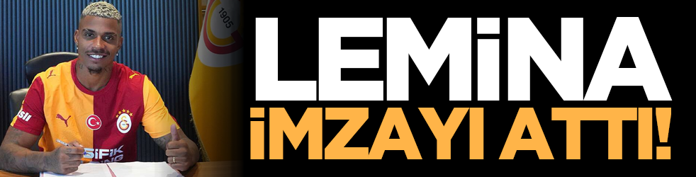 Lemina imzayı attı! 'Söz verdim, gerçekleştireceğim'