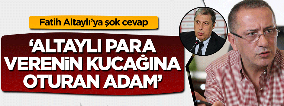 Levent Nazifoğlu: Fatih Altaylı yıllardır kim para verirse onun kucağına oturan bir adam