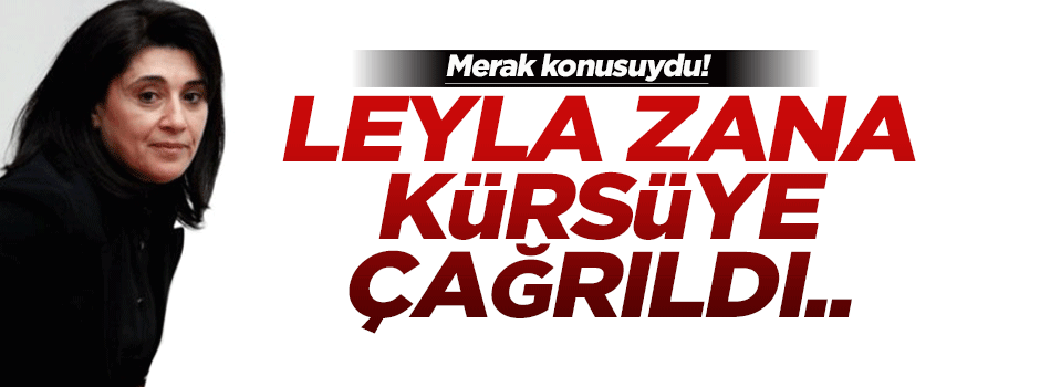 Leyla Zana milletvekili yeminini tekrarlamadı!
