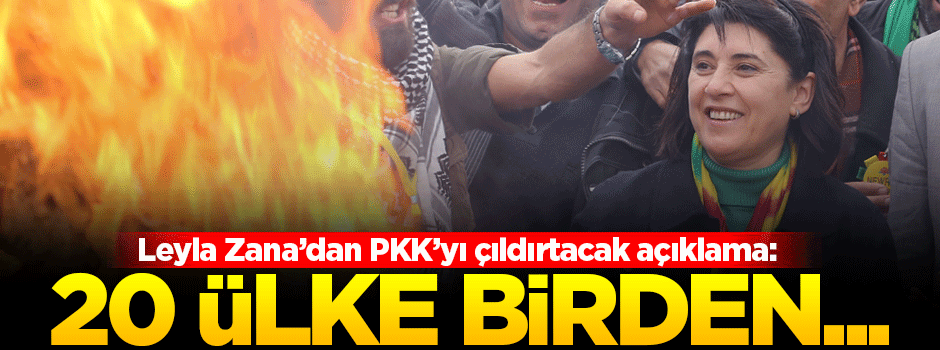 Leyla Zana'dan PKK'yı çıldırtacak açıklama!
