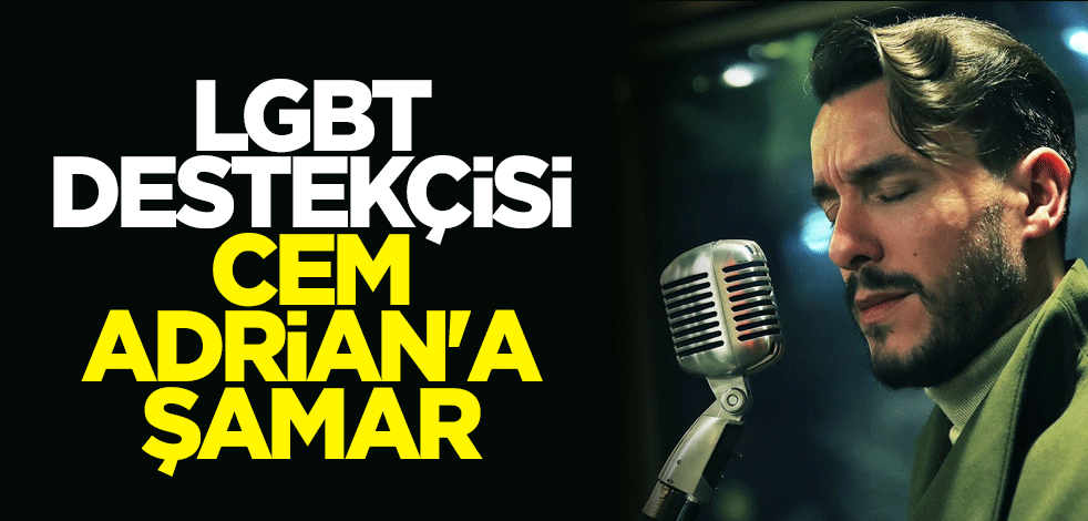LGBT destekçisi Cem Adrian'a şamar