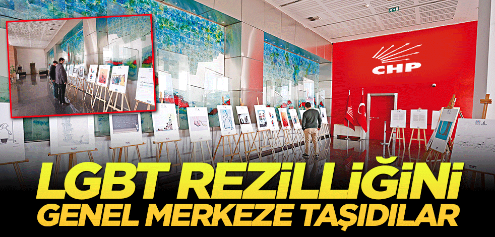 LGBT rezilliğini Genel Merkeze taşıdılar