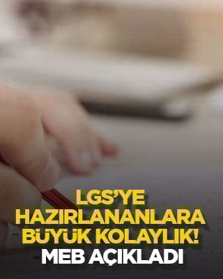 LGS’ye hazırlananlara büyük kolaylık! MEB açıkladı