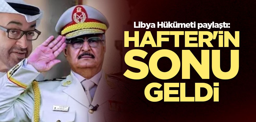 Libya Başkanlık Konseyi Üyesi Ammari: Hafter'in sonu geldi