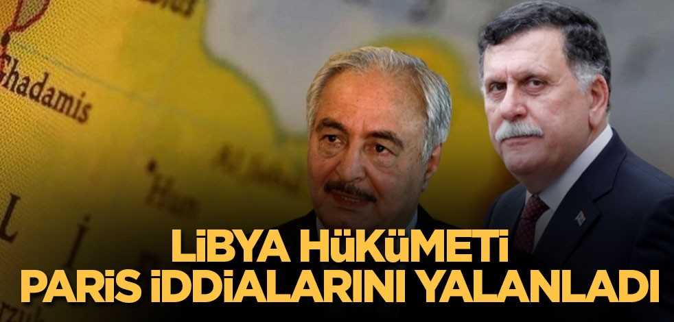 Libya hükümeti Paris iddialarını yalanladı