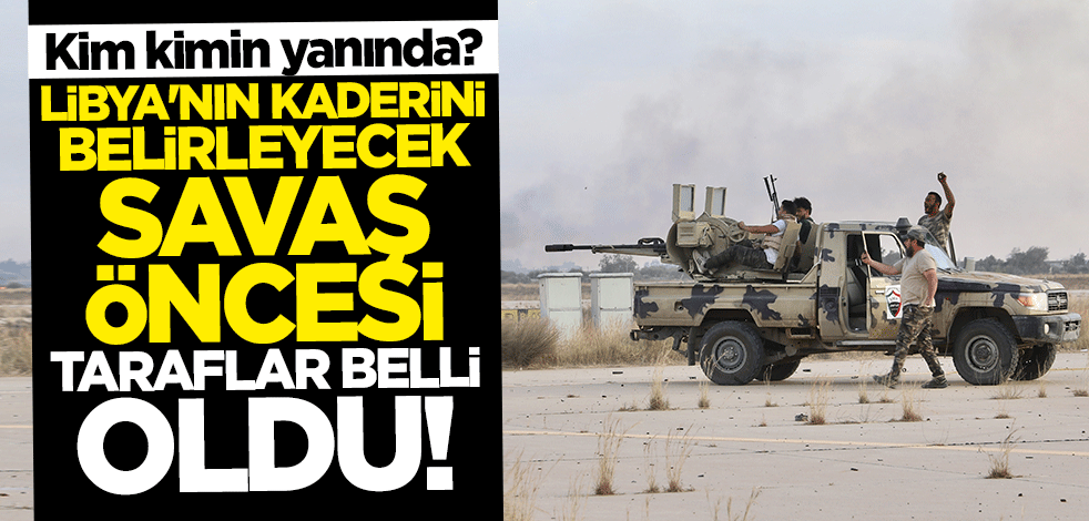 Libya ikiye ayrıldı! Kim kimin yanında?