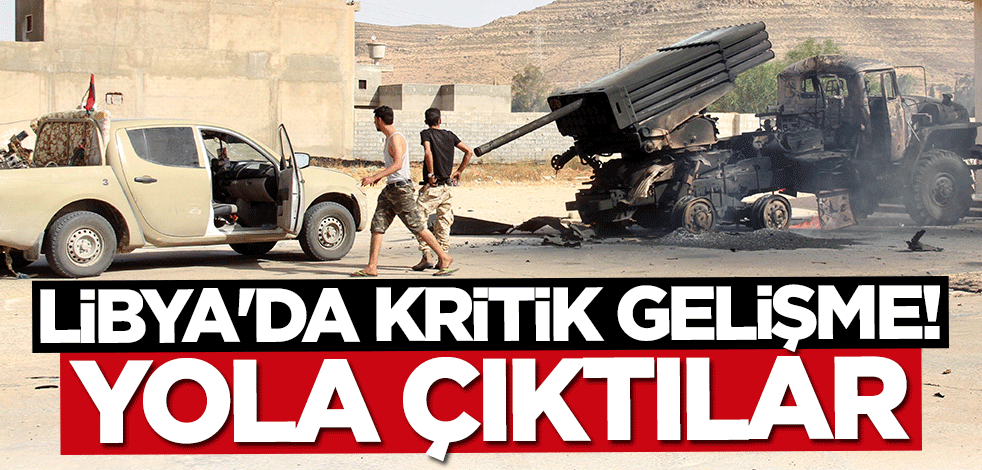 Libya özel kuvvetlerinden Sirte'ye askeri sevkiyat