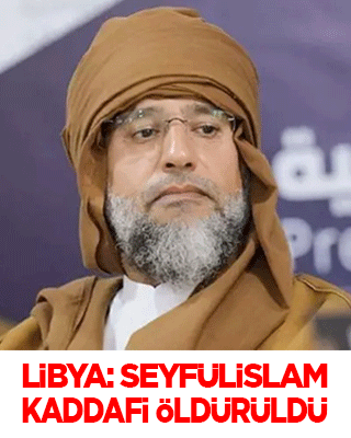 Seyfülislam Kaddafi öldürüldü: 4 silahlı saldırgan evine baskın düzenledi