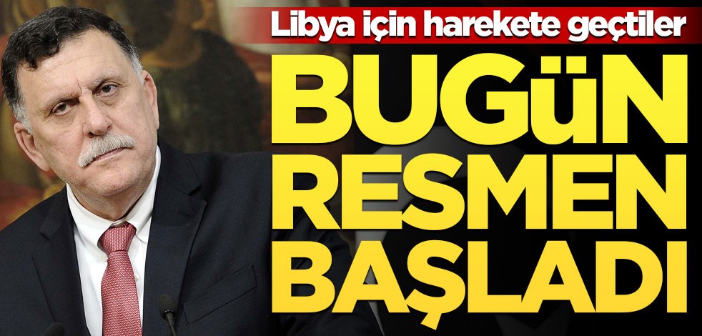 Libya'da 5+5 diyaloğu bugün resmen başladı