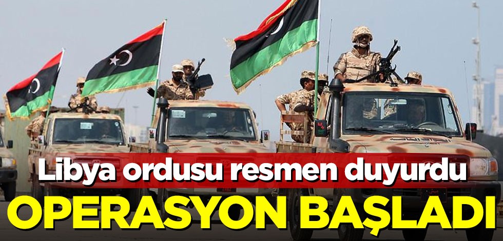 Libya'da Trablus Havalimanı'nı kurtarma operasyonu resmen başladı