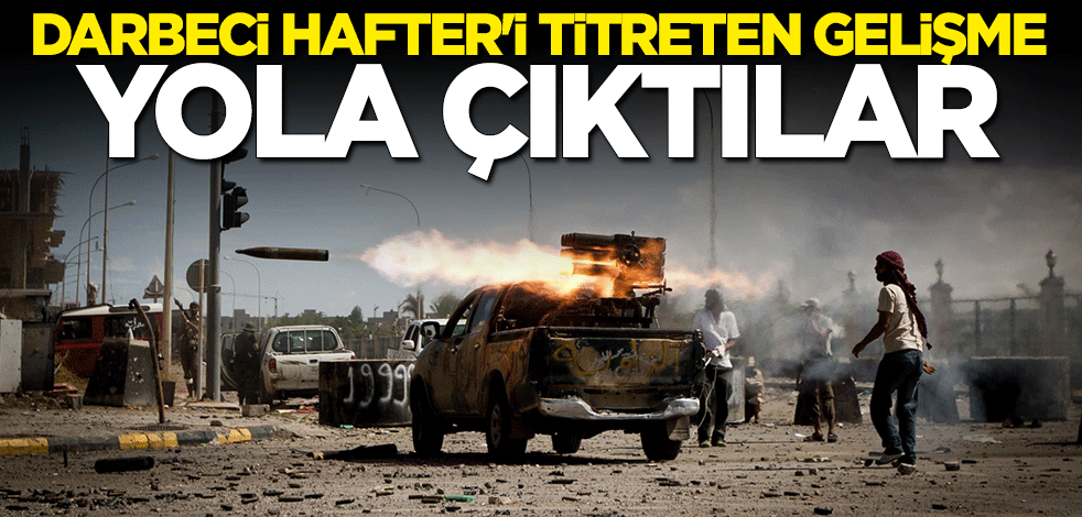 Libya’da UMH güçlerinden Sirte'ye 200 araçlık konvoy