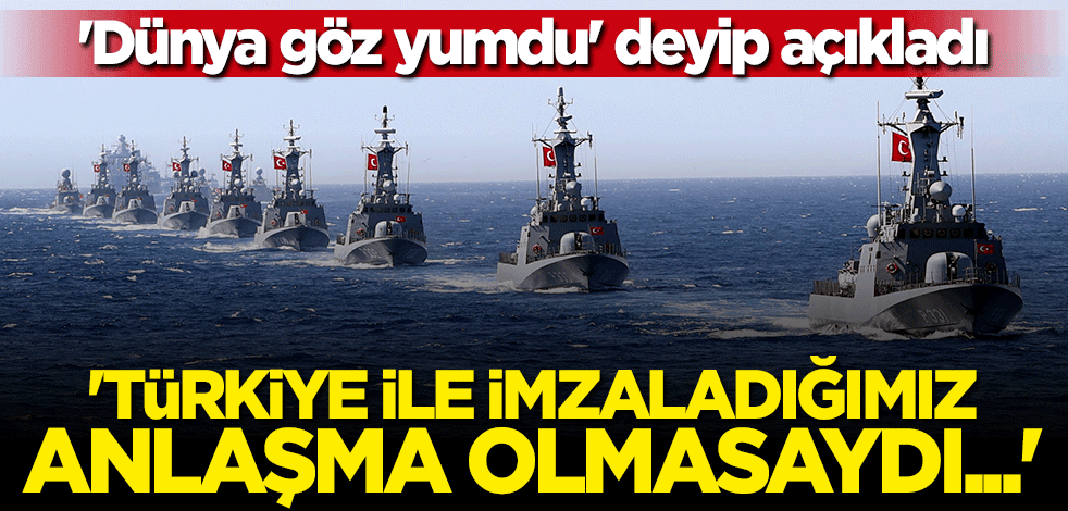 Libya'dan flaş açıklama: Türkiye ile imzaladığımız anlaşma olmasaydı...