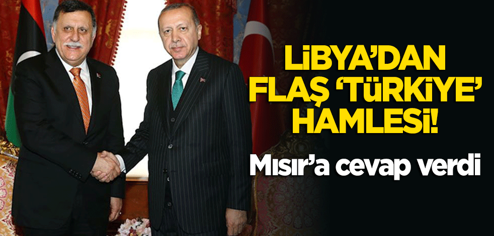 Libya'dan flaş 'Türkiye' hamlesi! UMH Mısır'a cevap verdi