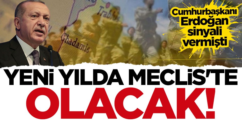Libya'ya asker göndermek için tezkere hazırlanıyor!