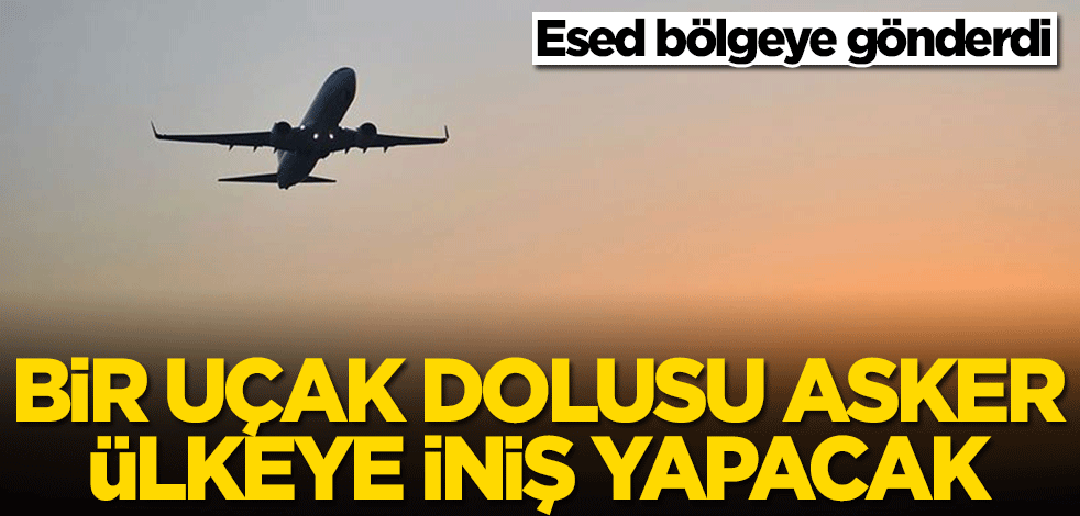 Libya'ya bir uçak dolusu asker gönderdiler! Savaşın ayak sesleri mi?