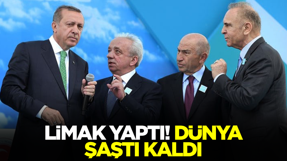 Limak Holding yaptı! Dünya şaştı kaldı