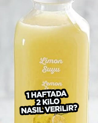 Limon diyeti ile 1 haftada 2 kilo nasıl verilir?