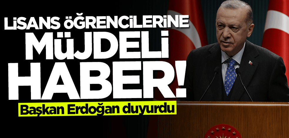 Lisans öğrencilerine müjdeli haber! Bin 250 liraya çıkartıldı