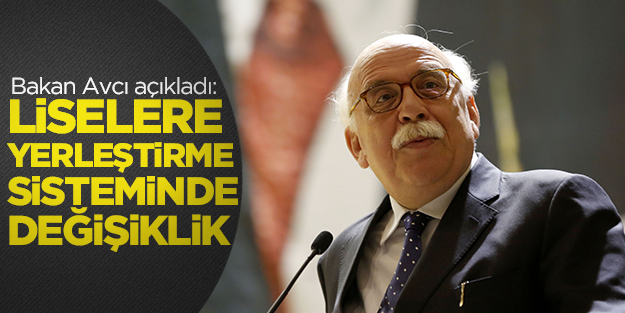 Liselere yerleştirme sisteminde değişiklik